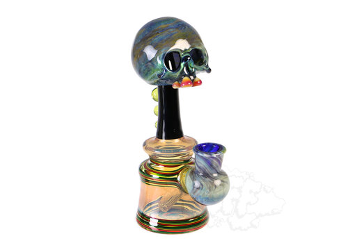 3Dot Blaine Glass 3dotblaine UV Skull Mini Tube