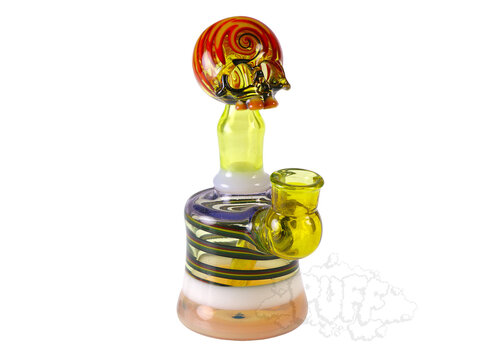 3Dot Blaine Glass 3dotblaine  UV Skull Mini Tube