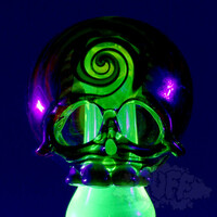 3dotblaine  UV Skull Mini Tube