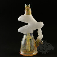 Browski Glass Two Friends With Head In The Clouds