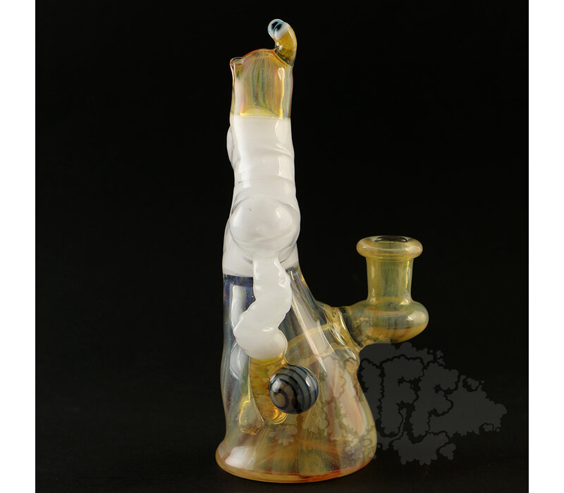 Browski Glass Two Friends With Head In The Clouds
