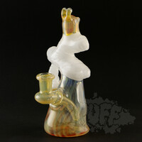 Browski Glass Two Friends With Head In The Clouds