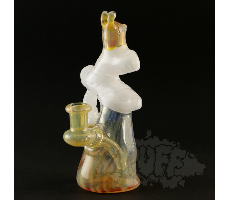 Browski Glass Two Friends With Head In The Clouds