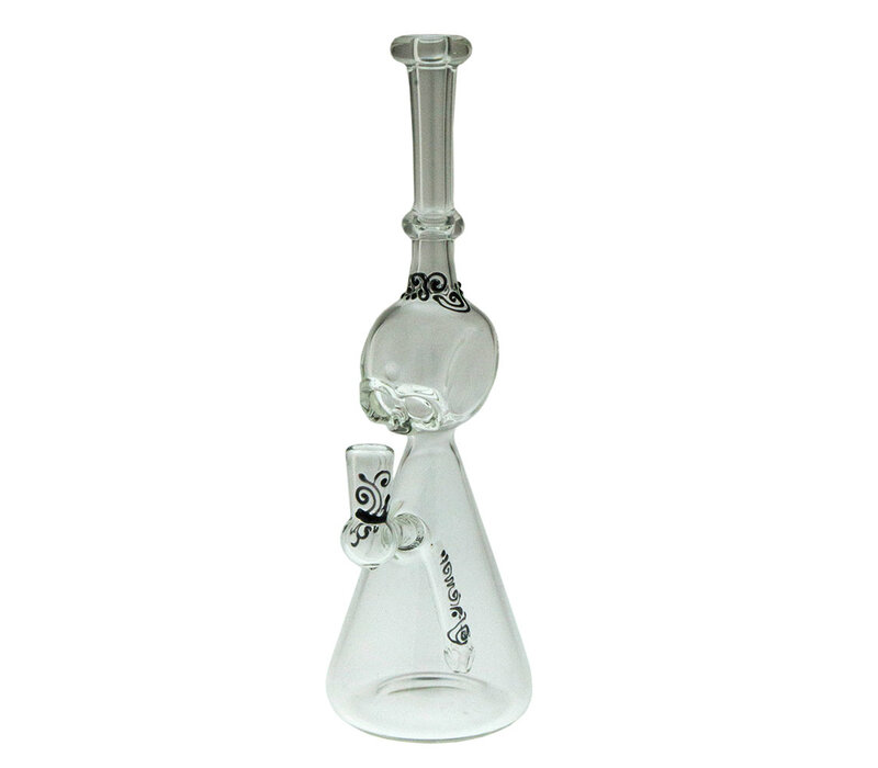 CB Glass Skull Beaker