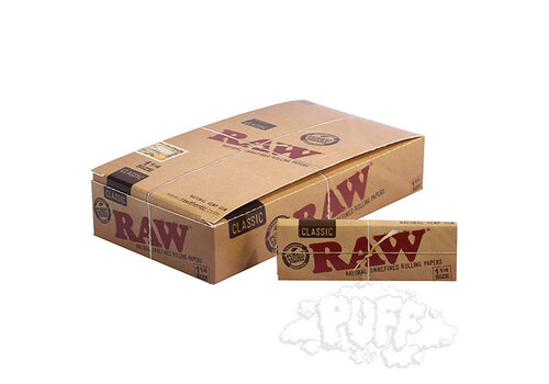 Raw Raw Classic Unbleached 1¼ - 24 Packs/Box