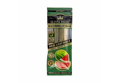 King Palm King Palm 2 Mini Slow Burning Rolls - Watermelon Wave