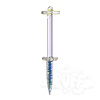 Eckardt Glass Eckardt Frit Colour Twist Dabber / Directional Carb Cap