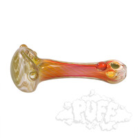 Eckardt Glass Twisted Spoon With Dots