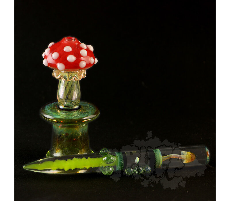 Eckardt Glass Mushroom Cap Set