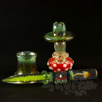 Eckardt Glass Mushroom Cap Set