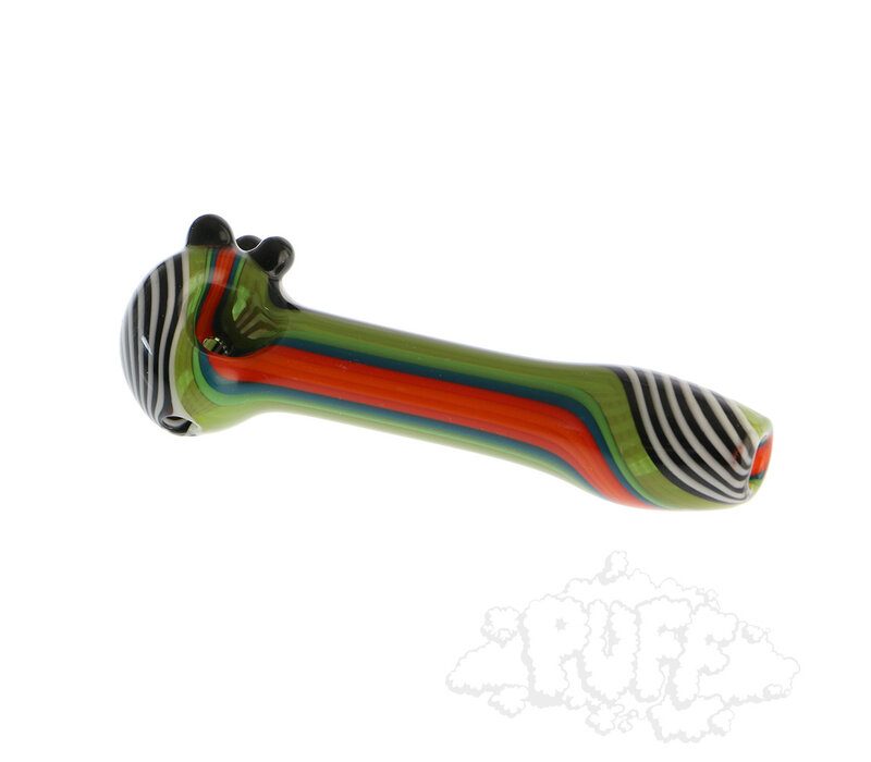 Mimzy Glass Linework Spoon Pipe