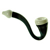 Solid Flow Glass Black & White Sherlock