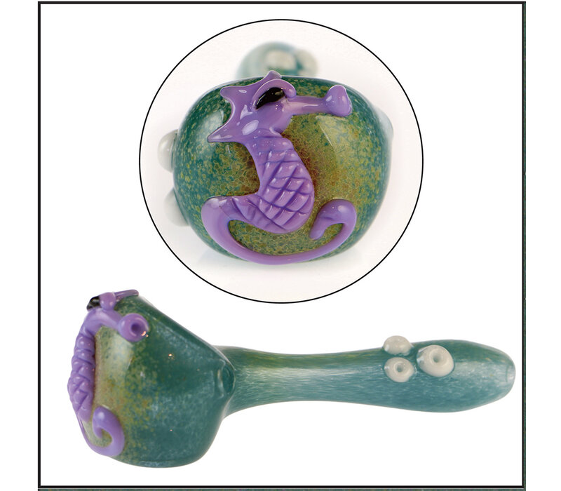 Intent Glass Seahorse Spoon