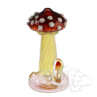 Eckardt Glass Stand Up Mushroom Pipe