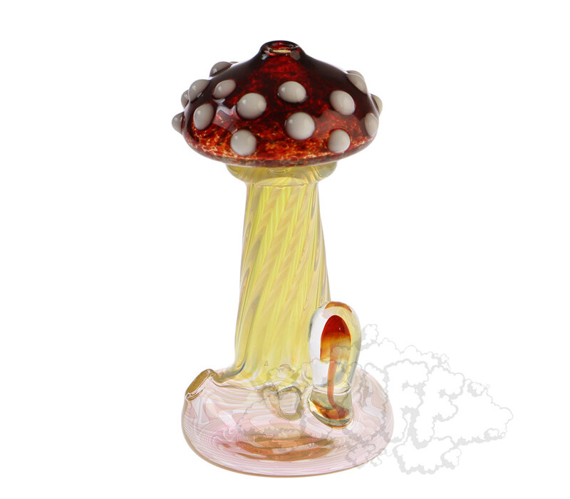 Eckardt Glass Stand Up Mushroom Pipe