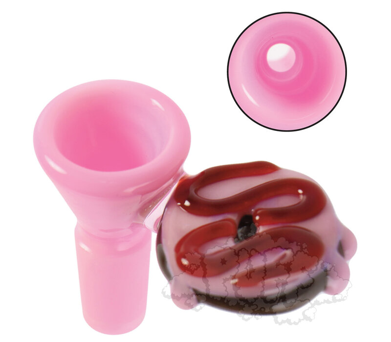 Jam Bear Glass 19mm Donut Bowl