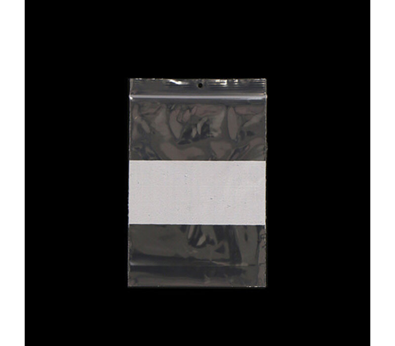 3x4" Clear Baggie w/Label