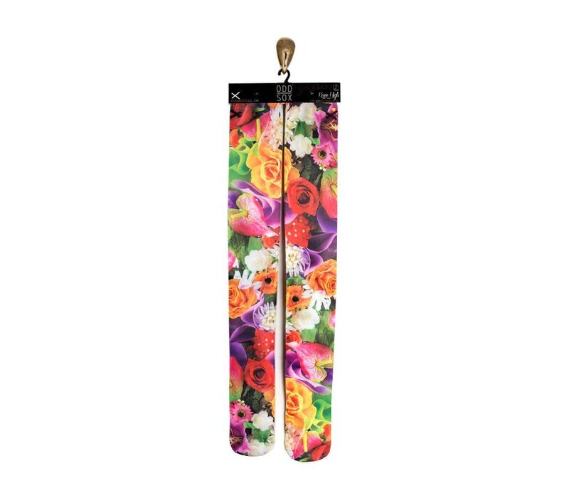 Odd Sox Kneehigh Flowers