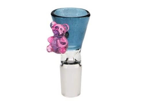 Glasea Designs Glasea Designs Glass Gummy Bear Bowl 19mm - Tangie / Antidote Bear