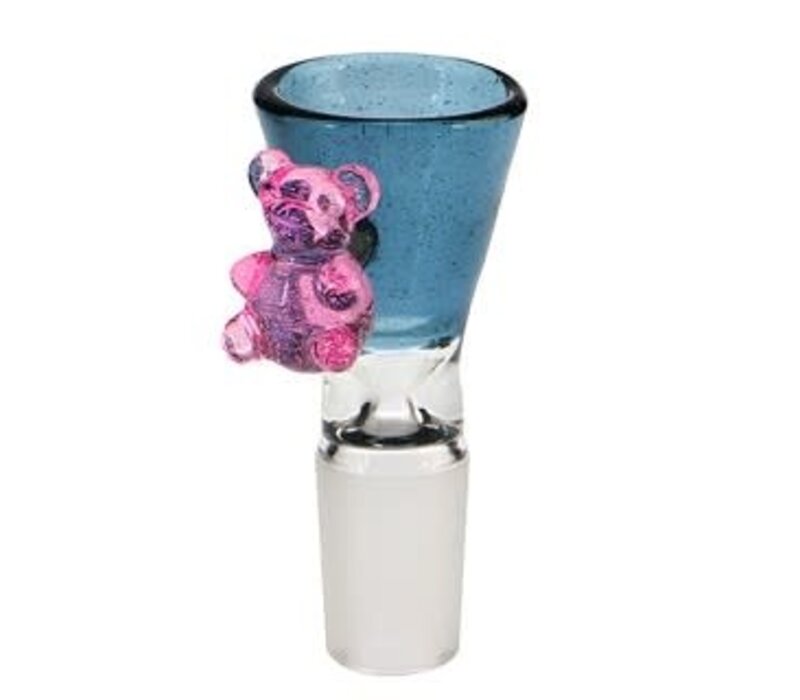 Glasea Designs Glass Gummy Bear Bowl 19mm - Tangie / Antidote Bear