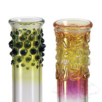 Glass Distractions Palm Tree Fumed Tube