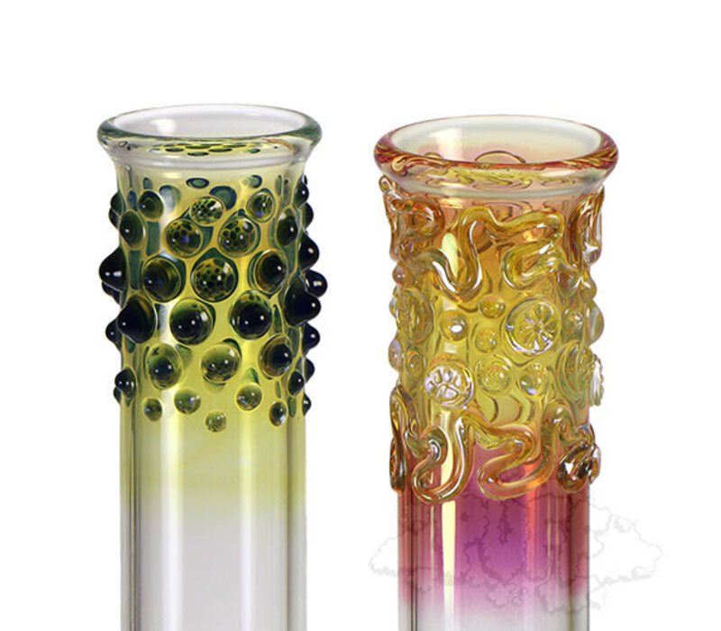 Glass Distractions Palm Tree Fumed Tube