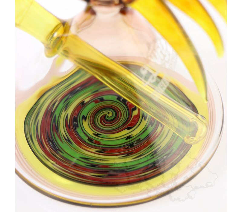 Korey Cotnam x Puff Worked Rig - Sienna & Yellow