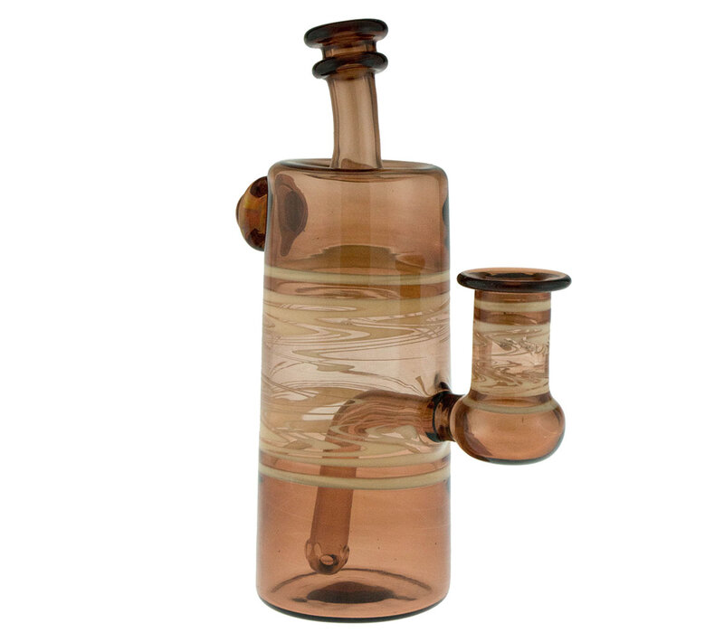 Nish Sienna / Pumpkin Double Rewag Bottle Tube W/14mm Banger Hanger