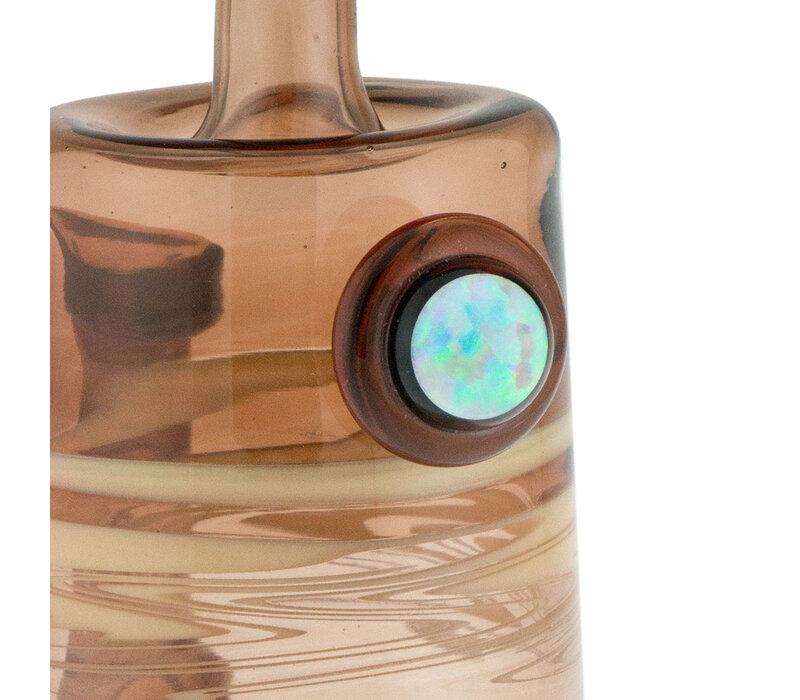 Nish Sienna / Pumpkin Double Rewag Bottle Tube W/14mm Banger Hanger