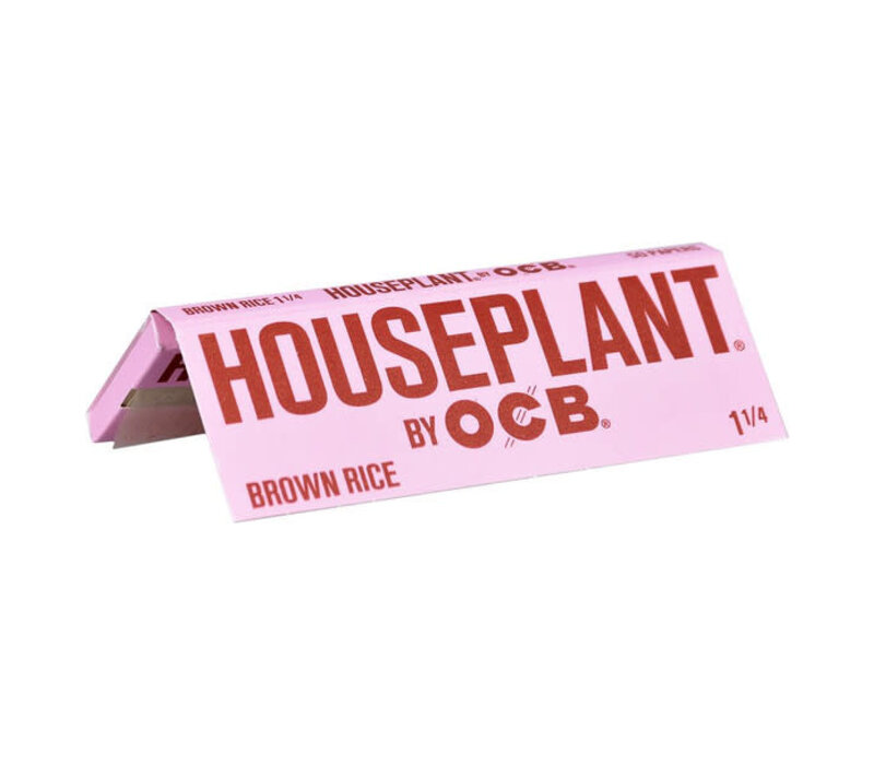 Houseplant by OCB Brown Rice - 1.25" Size 50 Papers/Single Pack