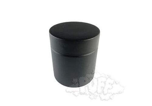 150ml Child Resistant Glass Jar - Matte Black