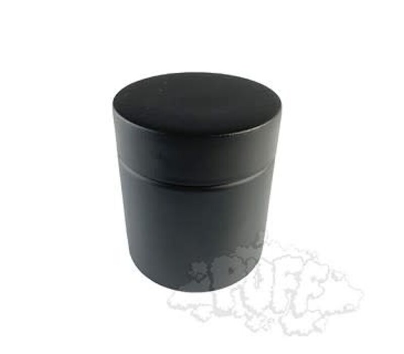 150ml Child Resistant Glass Jar - Matte Black