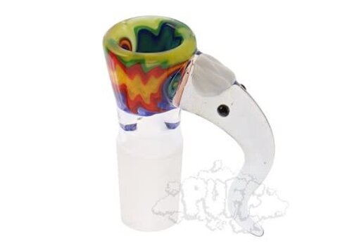 Kahuna Glass Wig Wag Bowl 19mm
