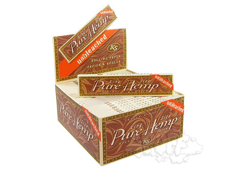 Pure Hemp Pure Hemp Unbleached KS 33/Pack 50 Packs/Box
