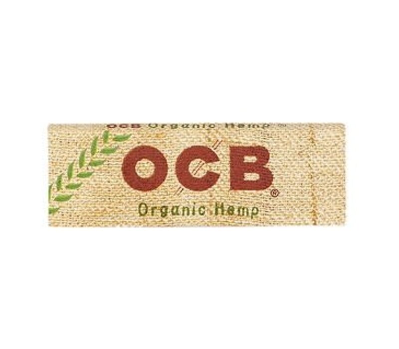 OCB Organic Unbleached Hemp SW/SF Papers 50/Pack