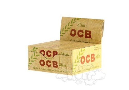 OCB OCB Organic Unbleached Hemp KS 32/Pack 50 Packs/Box