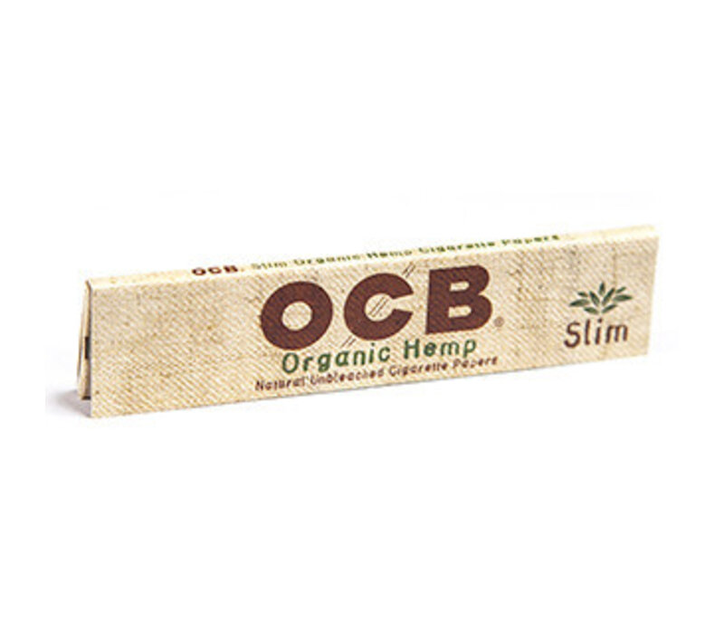OCB Organic Unbleached Hemp KS 32/Pack 50 Packs/Box