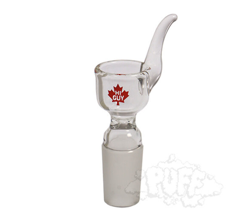 Hi Guy Clear Bowl w/ Handle 19mm