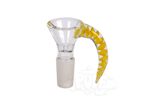 Hydros Hydros Horn Bowl - Yellow 14mm