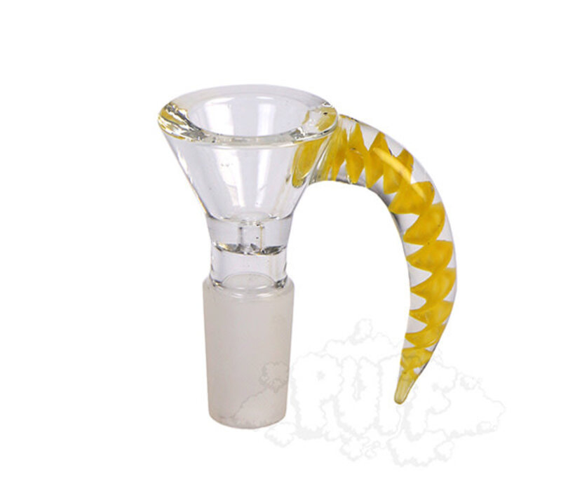 Hydros Horn Bowl - Yellow 14mm