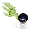 Jam Bear Glass Jam Bear Monster Hand Bowl 19mm w/ Built-in three hole screen