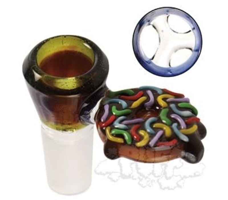 Jam Bear Donut Bowl 19mm w/ Built-in three hole screen