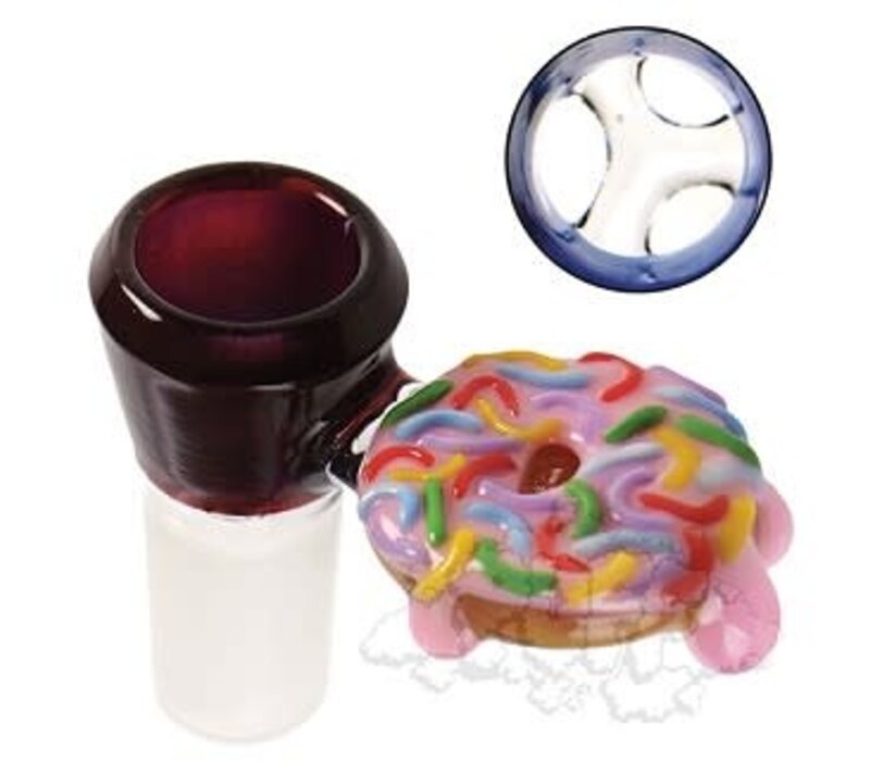 Jam Bear Donut Bowl 19mm w/ Built-in three hole screen
