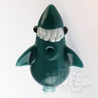 Kahuna Glass Shark Bubble Cap