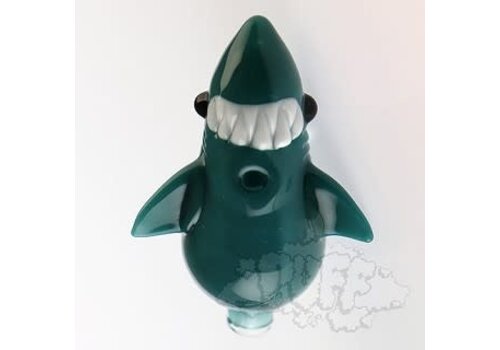 Kahuna Glass Shark Bubble Cap