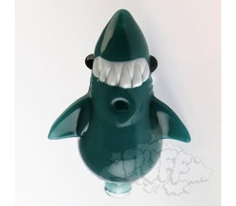 Kahuna Glass Shark Bubble Cap