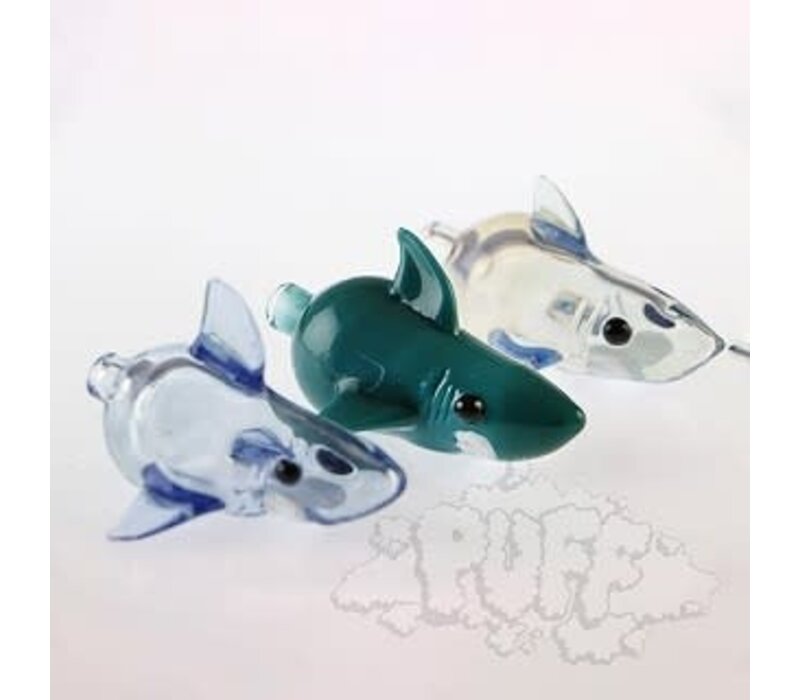 Kahuna Glass Shark Bubble Cap