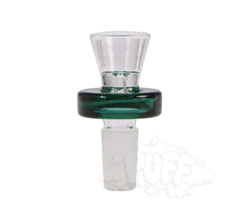 Hydros Thick Single Wall 14mm Bong Bowl - Lake