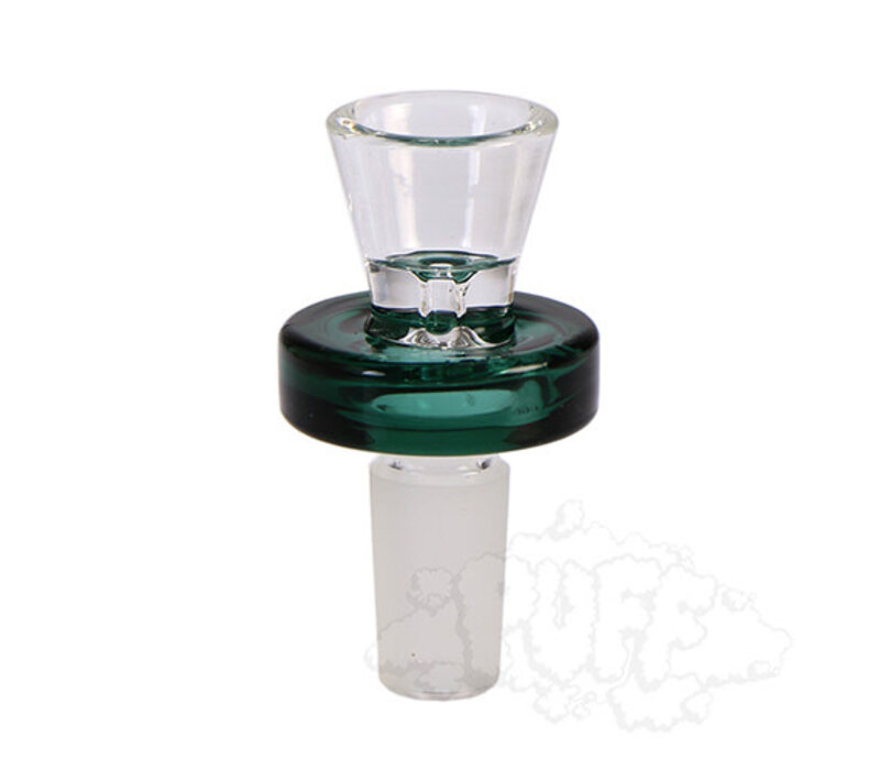Hydros Thick Single Wall 14mm Bong Bowl - Lake