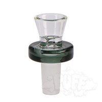 Hydros Thick Single Wall 14mm Bong Bowl - Smoke